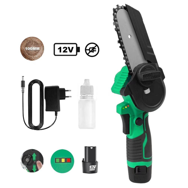 Пила цепная ZITREK GreenSaw 12 аккумуляторная   082-1859