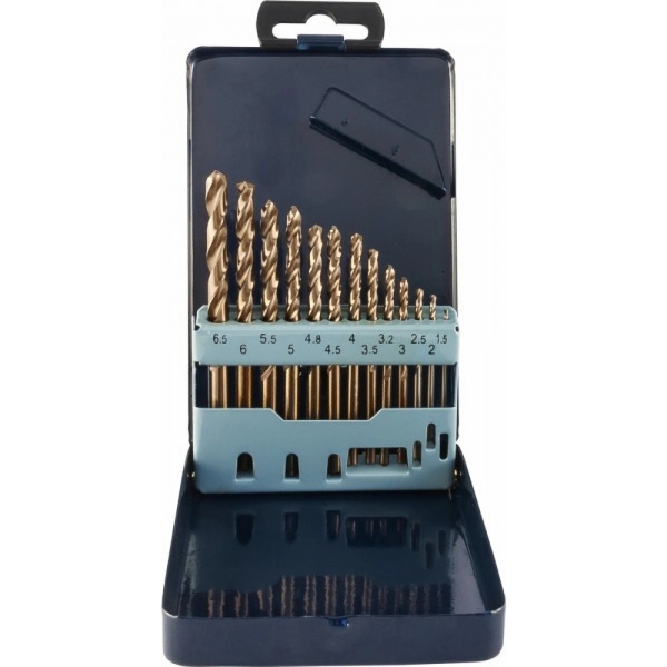 Набор сверл THORVIK по металлу HSS-CО 13 штук   TDBS13K5