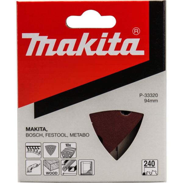 Шкурка Makita 96 мм Р-240 (уп. 10шт)