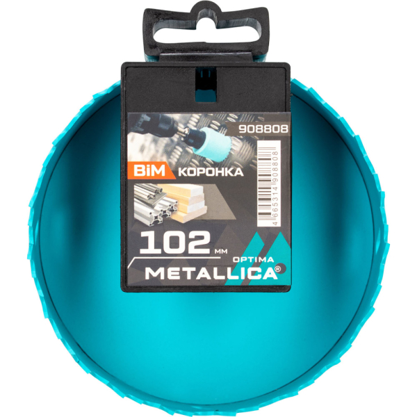 Коронка биметаллическая METALLICA Optima 102 мм 4" Vario 5/8-18UNF   908808