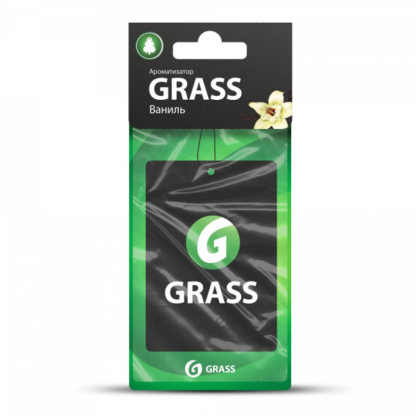 Ароматизатор картонный GRASS Ваниль    ST-0404