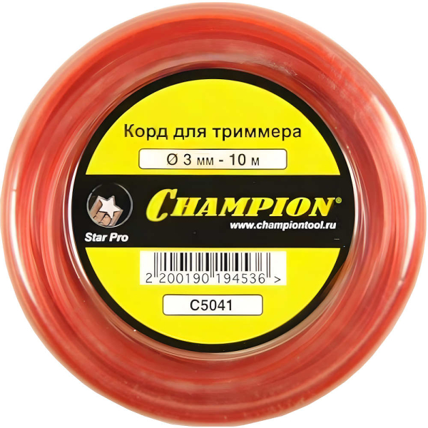 Леска CHAMPION Star Pro 3,0*10 м (звезда)   C5041