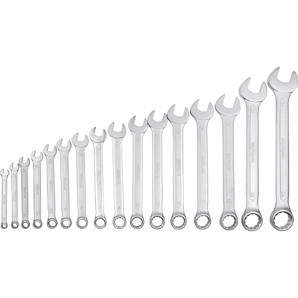 Набор ключей AV Steel комбинированных 6-24мм 16 предметов в сумке  AV-031216