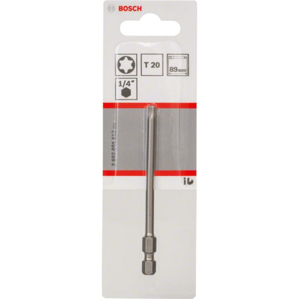 Насадка отверточная BOSCH TORX T20 XH 89 мм   2.607.001.652
