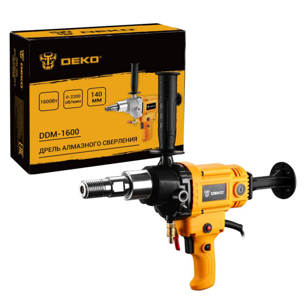 Дрель алмазного сверления DEKO DDM-1600   063-4434