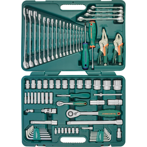 Набор инструмента JONNESWAY универсальный 78 предметов   S04H52478S