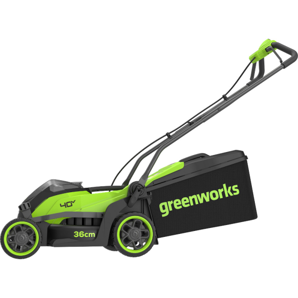 Газонокосилка GREENWORKS GD40LM361 40 V аккумуляторная без акб и з/у
