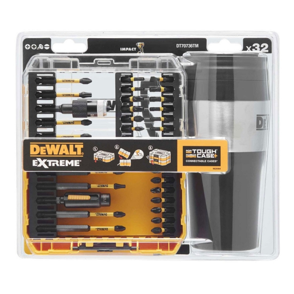 Набор сверл и бит DEWALT FLEXTORQ DT 70736TM из 32 штук