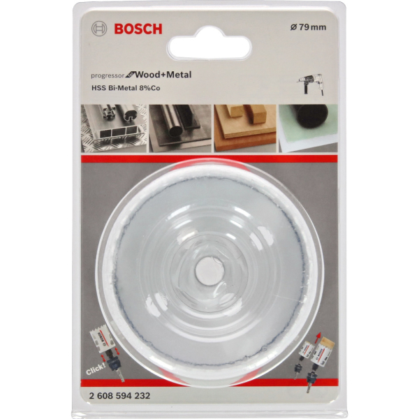 Коронка  BOSCH BiM Progressor 79 мм     2.608.594.232