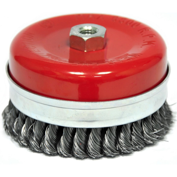 Щетка ELITECH чашечная крученая для УШМ 125мм   1820.075600