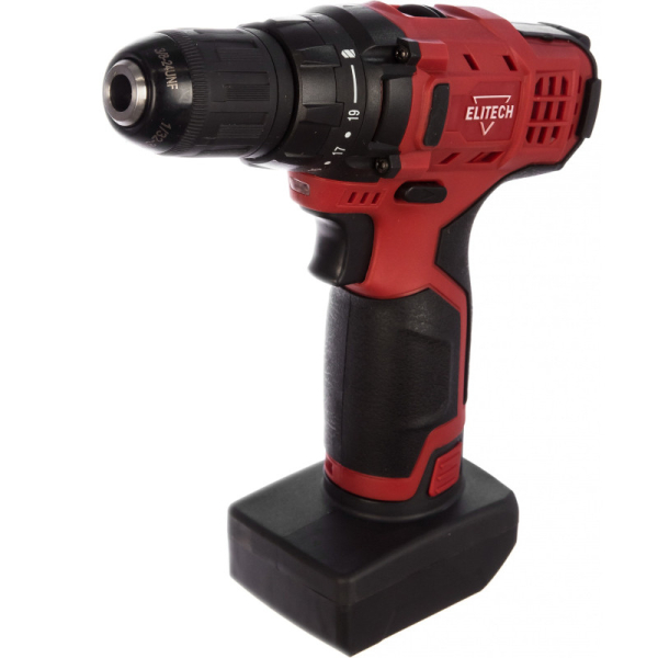 Дрель аккумуляторная ELITECH ДА 10.8 ЛК2 (3.0Ач)