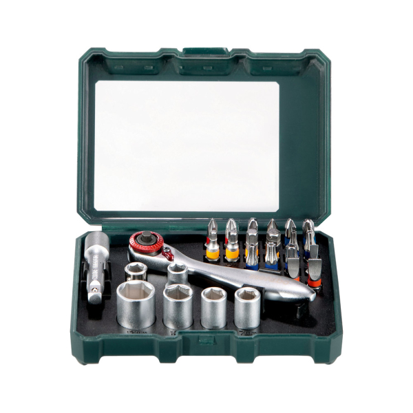 Набор бит и головок Metabo 26 шт  (26701)