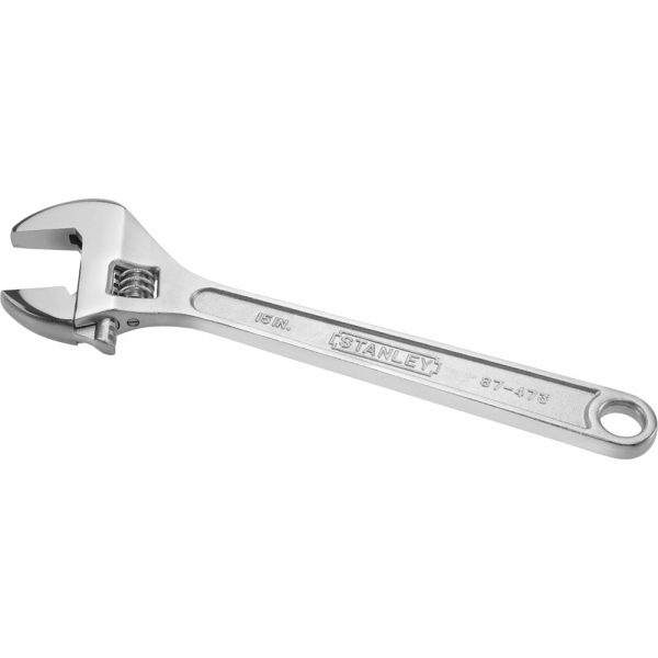 Ключ STANLEY гаечный разводной 375мм     0-87-473