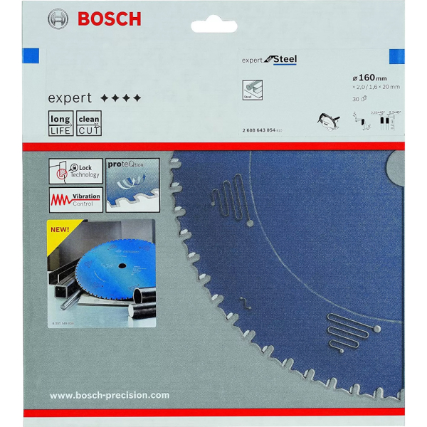 Диск п/п BOSCH 160*20*30T   2.608.643.054