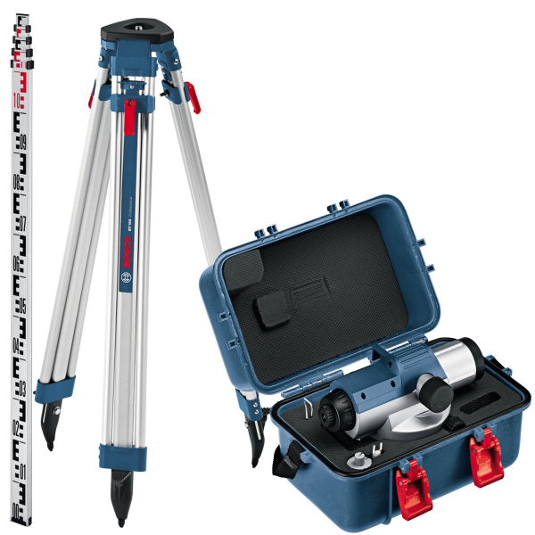 Оптический нивелир BOSCH GOL 26 D+BT160+GR500     0.601.068.002