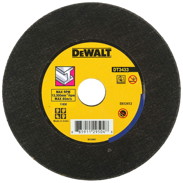 Диск абразивный DEWALT 230*3,0*22.2 металл DT 3433