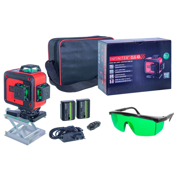 Лазерный уровень INFINITER CLG 4D   1-2-295