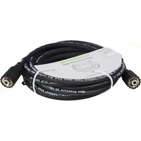 Шланг для моек GREENWORKS 7,6м  310 бар   5202107