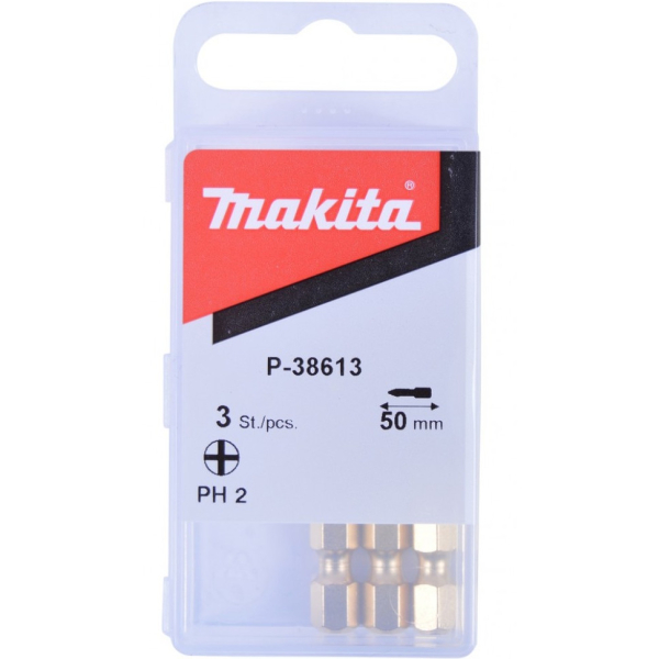Насадка отверточная Makita PH2-50 мм "алмаз"   P-38613