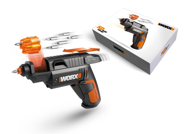 Отвертка аккумуляторная WORX WX254.4 SD Slide Driver 4V