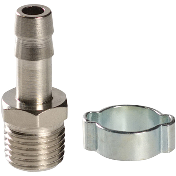 Разъемное соединение Fubag переходник 1/4"M на елочку 8мм   (180261 B)