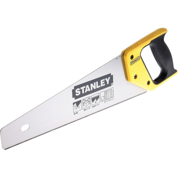 Ножовка STANLEY универсальная с закаленным зубом 12х380мм     1-20-002