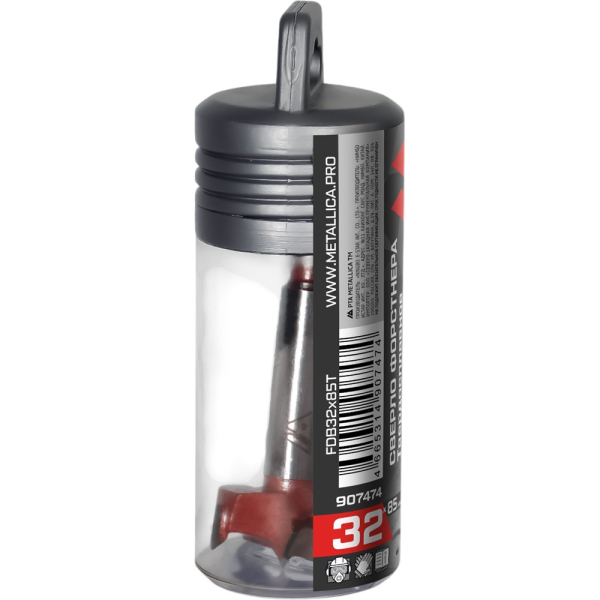 Сверло Форстнера твердосплавное METALLICA Ultra 32x85/55 мм, по дереву   907474