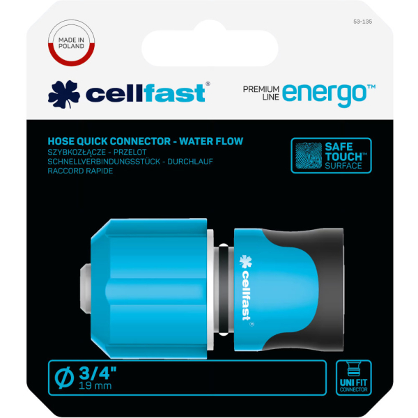 Коннектор CELLFAST ERGOLINE 3/4"