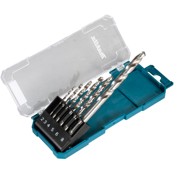 Набор сверл Makita по металлу HSS-G 6 шт   D-75742