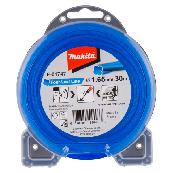 Леска Makita 1,65*30 м (клевер)   E-01747