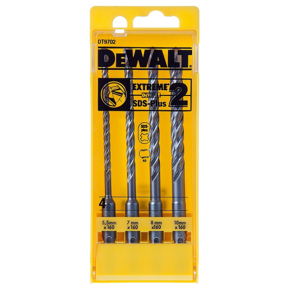 Набор буров DEWALT SDS+ 4шт   DT 9702