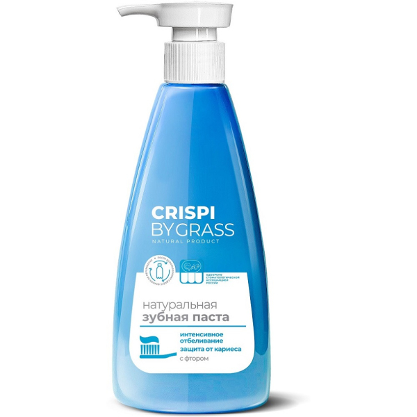 Зубная паста GRASS Crispi отбеливающая 250 мл   125724