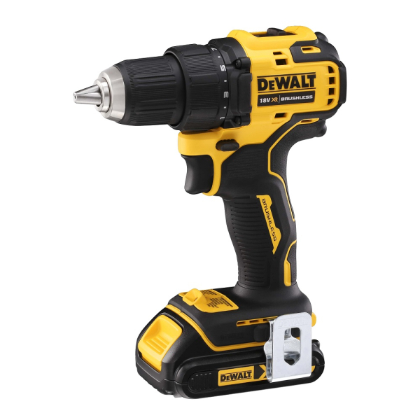 Дрель аккумуляторная DEWALT  DCD 708 S2T  18v 1.5Ah Li-Ion