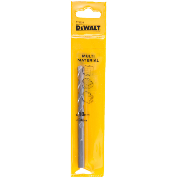 Сверло DEWALT Multimaterial 10*134 мм универсальное   DT 6524