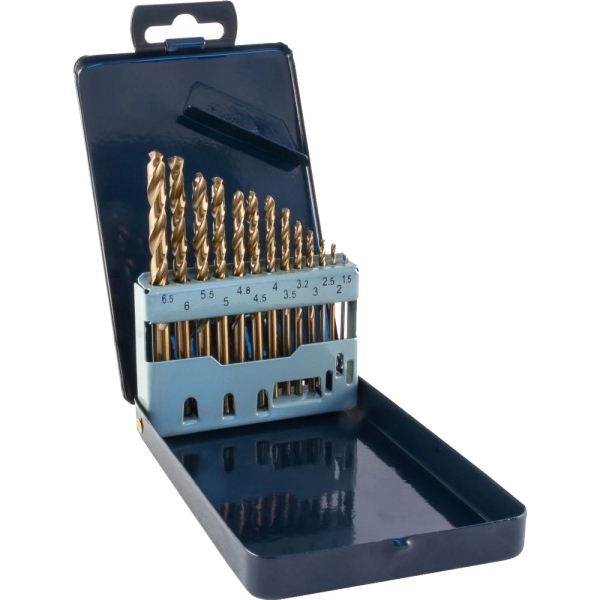Набор сверл THORVIK по металлу HSS-CО 13 штук   TDBS13K5