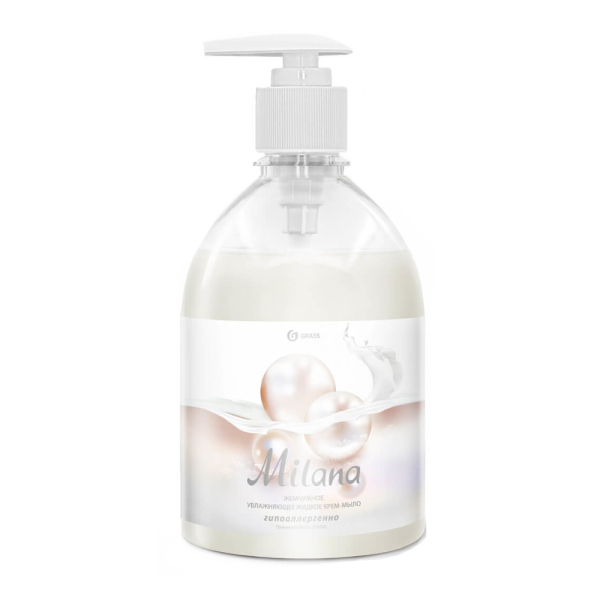 Мыло жидкое GRASS Жемчужное 500мл   126200