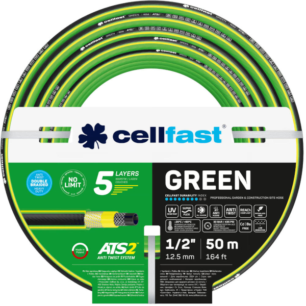 Шланг CELLFAST GREEN 1/2'' 50 м