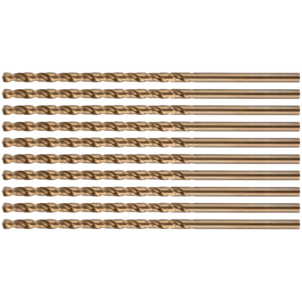 Сверло Cutop Profi 4*119 по металлу удлиненное 10 шт   48-4-119