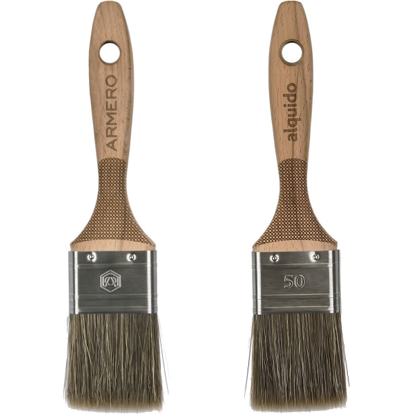 Кисть малярная ARMERO 50*17мм для лаков и красок на основе растворителя   A801/050