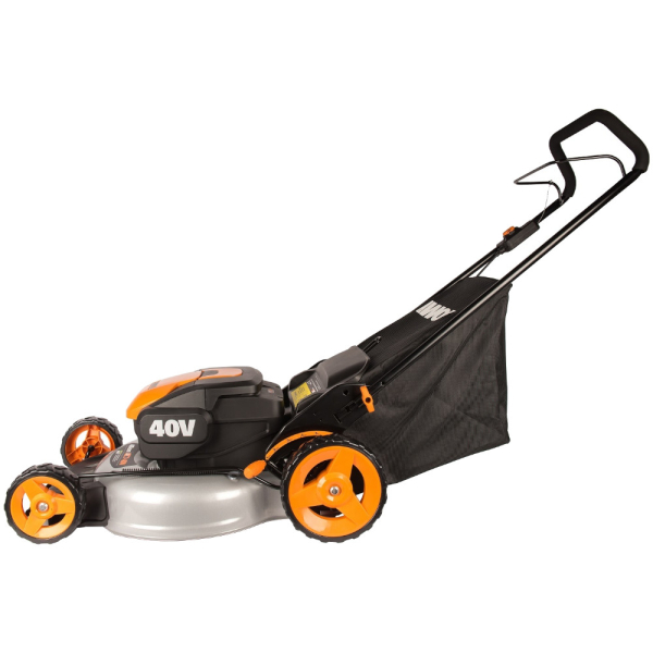 Газонокосилка WORX WG751E 40V 4,0Ач аккумуляторная колесная