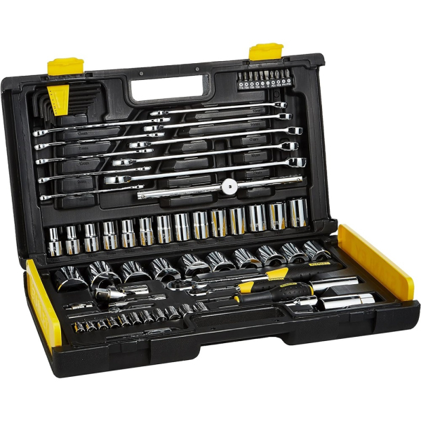 Набор торцевых головок 1/4"и 1/2'' STANLEY 75шт.     1-94-660