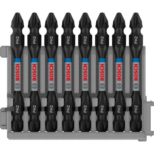 Набор бит BOSCH из 8 штук PH2 65мм   2.608.522.337