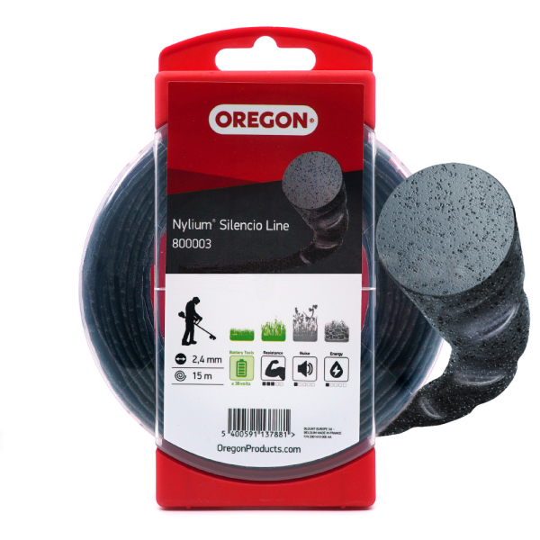 Леска Oregon Nylium Silencio 2,4*15 м     800003