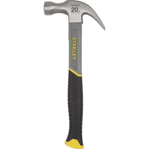 Молоток STANLEY FATMAX FIBERGLASS с гвоздодером 560гр     STHT0-51310