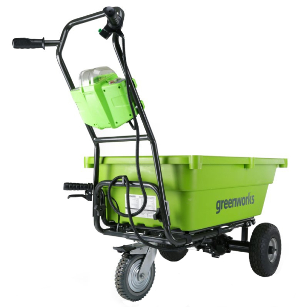 Тележка садовая GREENWORKS 40 V без акк и з/у   7400007