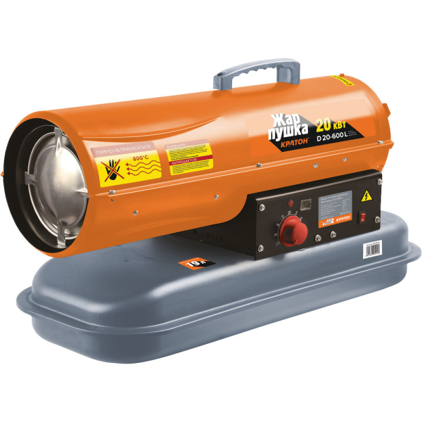 Тепловая пушка КРАТОН D 20-600 L дизельная   3 09 05 014
