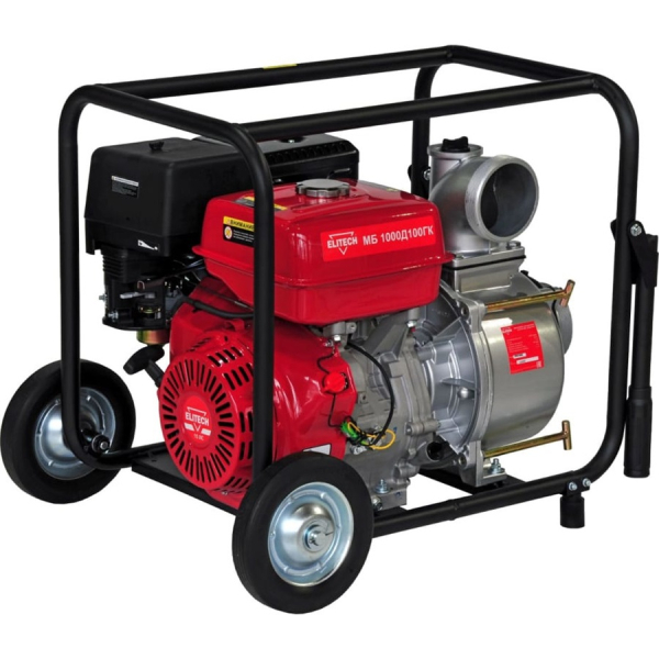 Мотопомпа ELITECH МБ 1000 Д 100 ГК