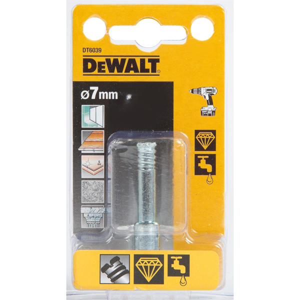 Сверло DEWALT по плитке 7мм   DT 6039