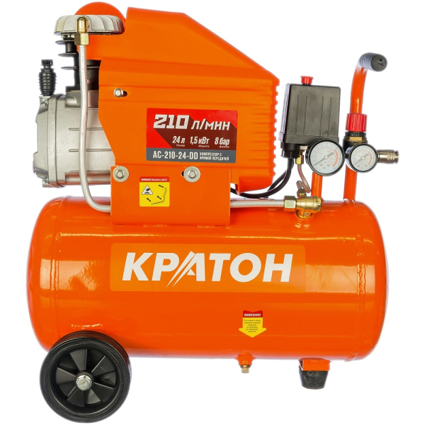 Компрессор КРАТОН с прямой передачей AC-210-24-DD