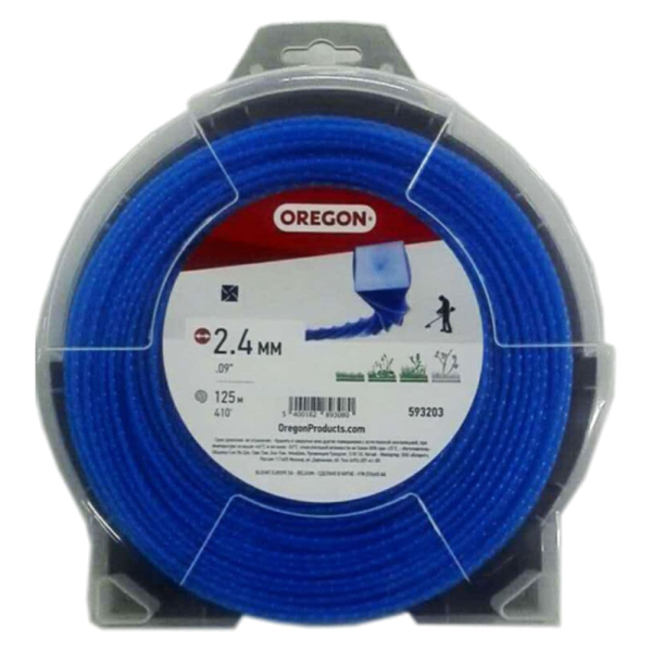 Леска Oregon Blue Square Twisted 2,4*125 м     593203